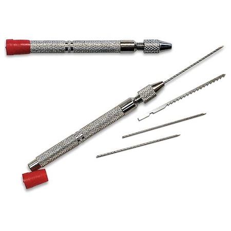 Hpc Acquisitions Broken Key Interchangeable Extractor Set, Includes 4 Extractor Blades Stored Inside a Hollow Handle EZ6